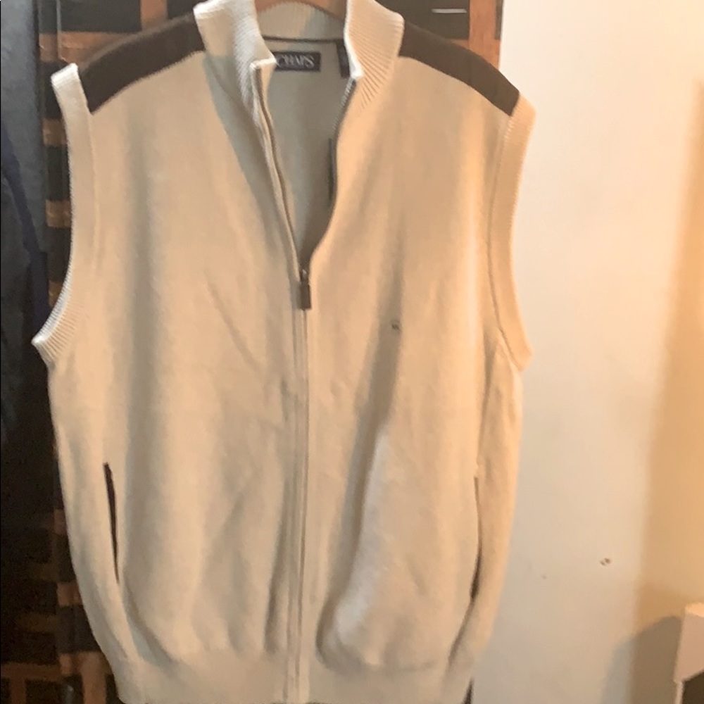 Chaps sweater vest